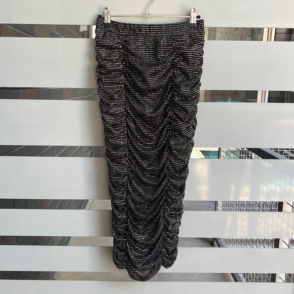 For Love & Lemons All That Glitter Sequin Midi Skirt Size S - Picture 2 of 7